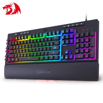 Redraon SHIVA K512RGB RGB 멤브레인 게이밍 키보드 리뷰후기