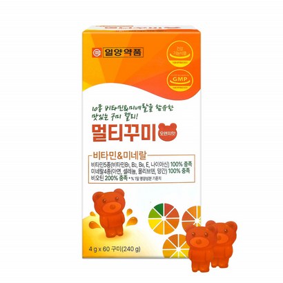 올인원 영양제 가족 종합영양제 비타민 청소년 젤리 비타민미네랄 구미 어린이 패밀리, 1개, 60정