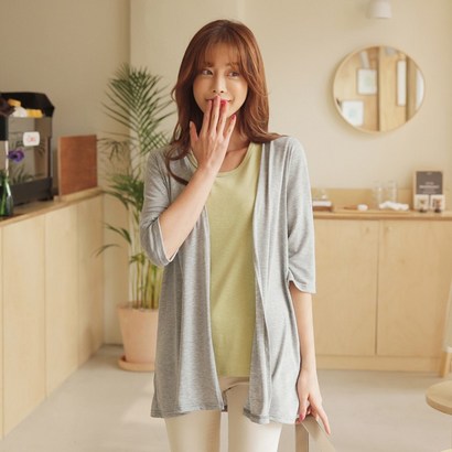 [마이더스비] 소프트 데일리 7부 가디건 리뷰후기