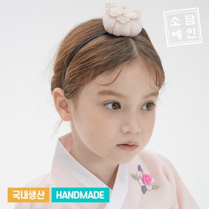 [13]핸드메이드 나비 레이스 박 머리띠