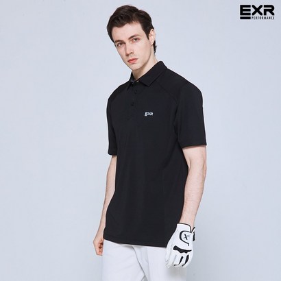 [EXR] 남성 베이직 에디션 카라 티셔츠 블랙 리뷰후기