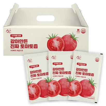 황금이네 갈아만든 진짜 토마토즙 1박스(30포), 110ml, 1박스