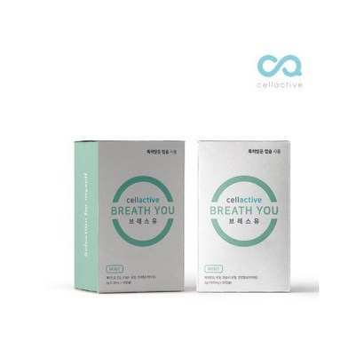 셀엑티브 브레스유 민트캡슐 속가글 구취제거제 입냄새제거 먹는향수 30캡슐 60캡슐 90캡슐 리뷰후기