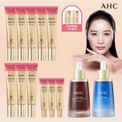 [캡처앰플 2종] AHC 프리미어 앰플 인 아이크림 코어 리프팅  - 기초세트 리뷰후기