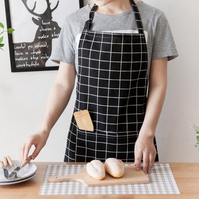 코랜 북유럽 스타일 린넨 앞치마 리뷰후기