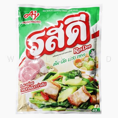 태국 조미료 아지노모토 푸드 시즈닝 포크 로띠무  rosdee thaiand food