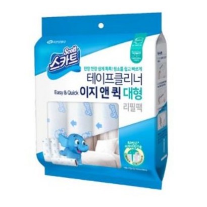 스카트 테이프클리너 이지앤퀵 대형 리필