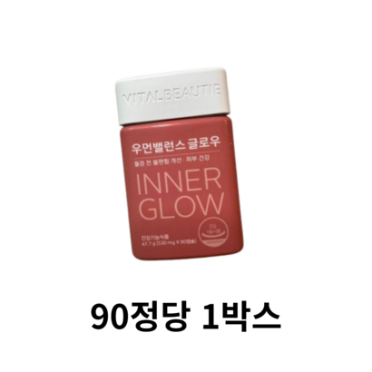 바이탈뷰티 우먼밸런스 글로우 47.7g, 180정, 1개