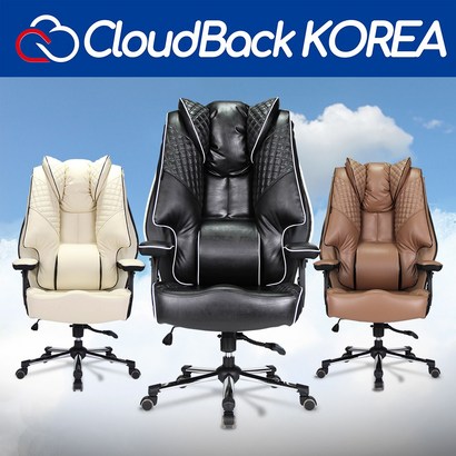 [방석높이 //H] 클라우드백 퀼팅소프트체어 TQ 국산 게이밍의자 컴퓨터의자 C방의자 사무용의자 중역의자 사무실의자 학생용의자 공부의자 등받이의자 허리 편한 책상의자