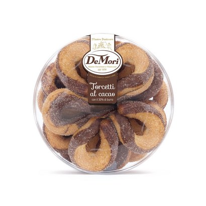 말발굽 모양의 이탈리아 전통쿠키 DeMori 토르세티 토르체티 알브로 알카카오, 300g, 1개