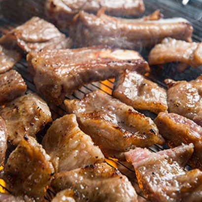 우리땅갈비 국내산 한돈 양념 돼지갈비 임영웅 맛집 리뷰후기