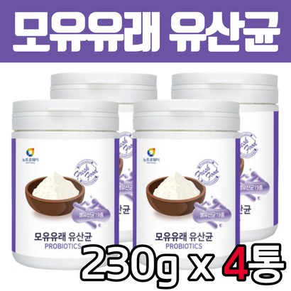 모유 유래 생유산균 x4통 파우더 락토바실러스 람노서스 루테리 비피도 박테리움 프로 프리 신 어른 성인 남자 여자 여성 남성 50대 60대 70대 프락토올리고당 장 건강