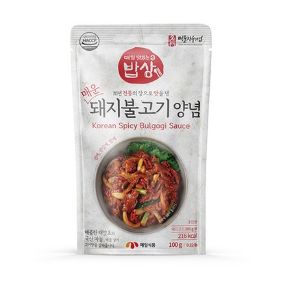 매일식품 매운돼지불고기양념 리뷰후기