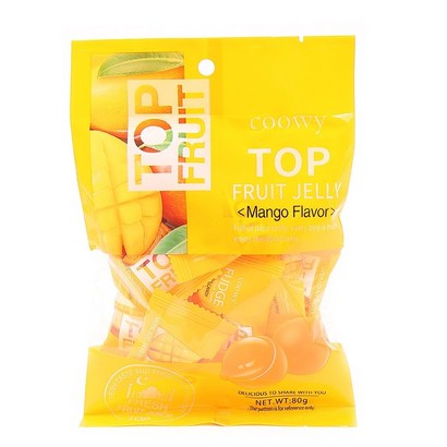 탑 후르츠 젤리 베트남 망고젤리, 80g, 6개