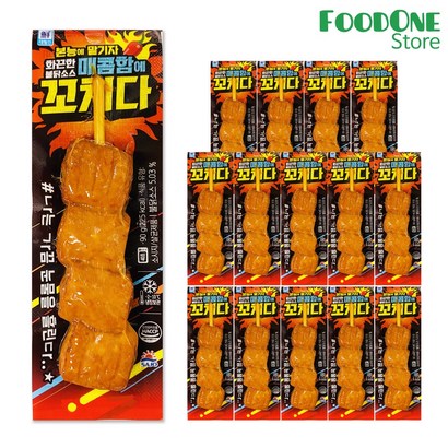 [푸드원스토어] 사조대림 매콤함에 꼬치다  꼬치바 리뷰후기