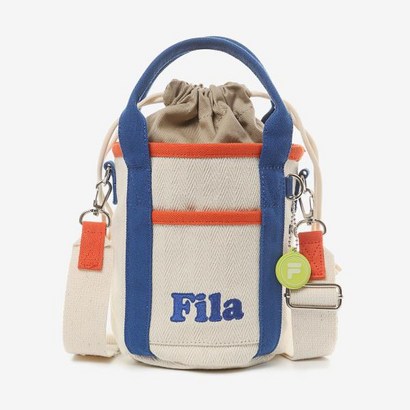 [FILA] 헤링본 미니 버킷백_FS3BCD5353F_RBU 리뷰후기