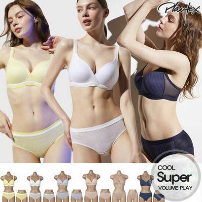 [한정수량] 플레이텍스 플레이 쿨 브라팬티 노와이어