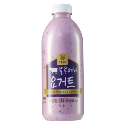 강훈목장 수제요거트 블루베리 1000ml, 2개