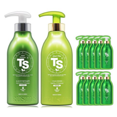TS 뉴 프리미엄 샴푸   TS 트리트먼트   TS 샘플 파우치