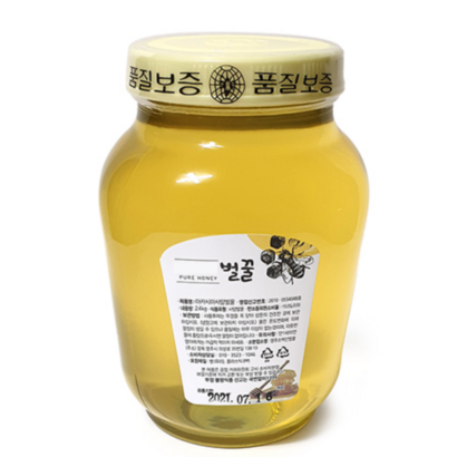 [천연사양] 국산 토종 아카시아 잡화 사양 천연 벌꿀 꿀 100
