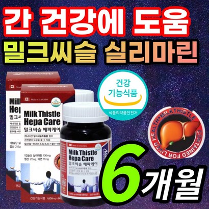 대용량 캐나다 수입 고함량 밀크씨슬 밀크시슬 밀크시스 밀크티슬 밀크티술 추출물 실리마린 실리마리 피곤한 지친 지치는 직장인 부모님 간 건강 기능 도움 영양제  알 약 케이스증정