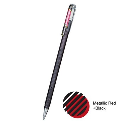 PENTEL 하이브리드 듀얼 메탈릭[라메 펜] K110 반짝이펜 리뷰후기