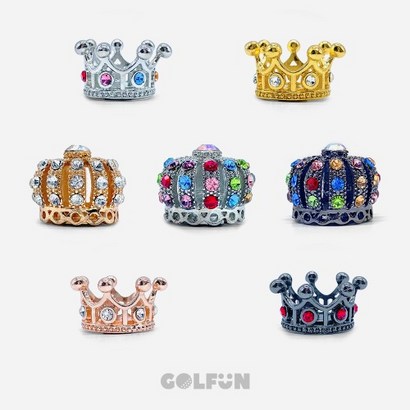 [OFUN] 골펀 큐빅 볼왕관 볼마커