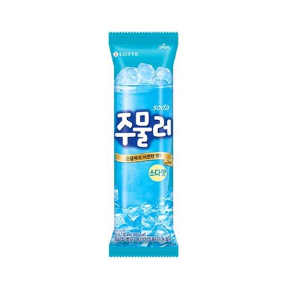 롯데 주물러 소다 130ml 4개