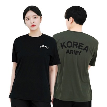 [ 국내산] ROKA 로카 반팔 티셔츠 남녀공용 로카티 쿨론 여름 티셔츠 S-4X까지