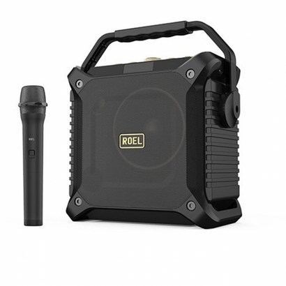 로엘 버스킹DJ 블루투스 우퍼 스피커  무선 마이크
