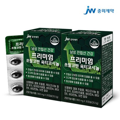 중외제약 프리미엄 쏘팔코펜 쏘팔메토 옥타코사놀 25