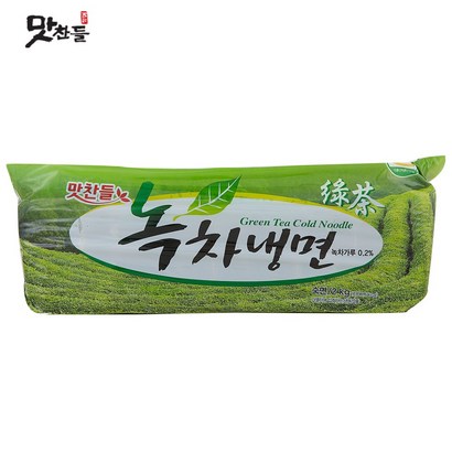 맛찬들 백미식품 녹차냉면  냉면사리 리뷰후기