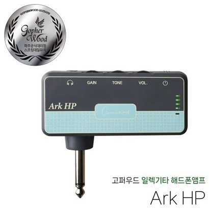 고퍼우드 헤드폰 일렉기타 앰프
