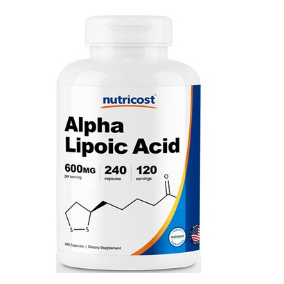 뉴트리코스트 알파리포산  캡슐 240캡슐 1서빙  120회분 Aha Lioic Acid Casues 리뷰후기