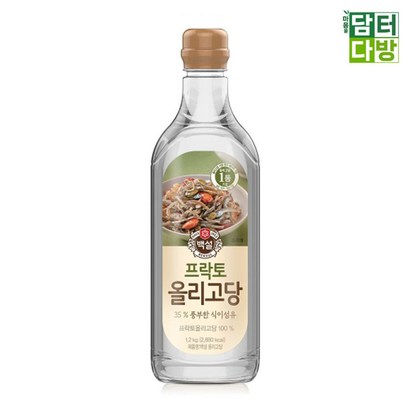 백설 프락토 올리고당 1.2kg X 3개