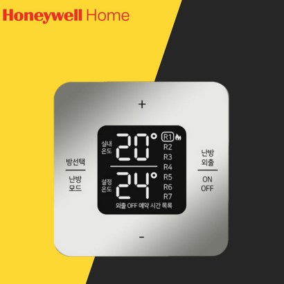 하니웰 홈 DT300DL 거실(M) 각실(S) 스마트 온도조절기, DT300DL-M030(거실)
