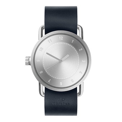[공식수입정품] TID WATCHES 10020212 No1 Stee / Navy eather  남성 가죽시계