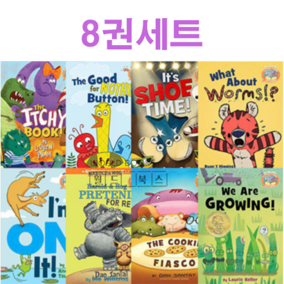 [비엔씨]국내  코끼리와 꿀꿀이는 책을 좋아해 영어원서 8권세트 Eehant & iie ike Readin