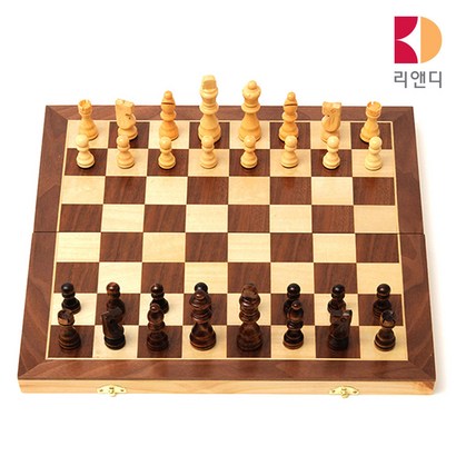 고급 원목 자석 체스 서양장기 게임