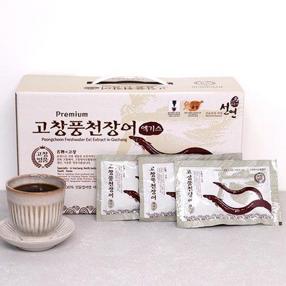 선운산 풍천장어즙(액기스)30포(80mlx30), 30개, 80ml