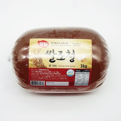 경일식품 쌀조청  둥근봉지