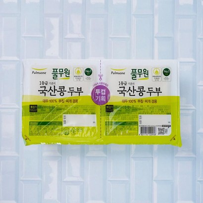 [메가마트]풀무원 국산콩 투컵 두부