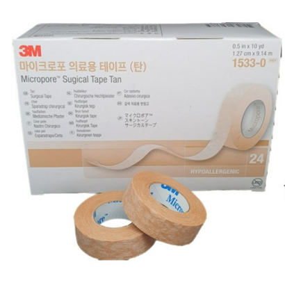 쓰리엠 마이크로포 살색 종이반창고 1533-1