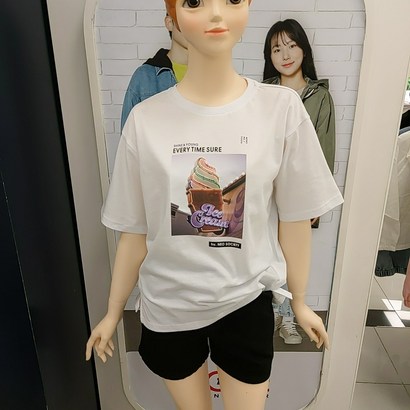 [소이주니어] 논현점 19년여름신상 ** 대박세일 빠른배송 ** 득템상품 5부 전사 나염티 흰색 0454 리뷰후기