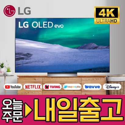 LG전자 83인치 TV 올레드 OLED 울트라HD 4K UHD 스마트 OLED83C2 유튜브 넷플릭스 디즈니 미러링 - 소형 TV 리뷰후기