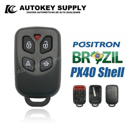 브라질 ositron x40 쉘 도난 경보 4 버튼 컨트 배터리 클립 Autokeysuy AKBS103 리뷰 후기