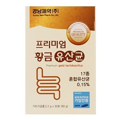 프리미엄 황금 유산균 30포 효과 장에 좋은 프리미엄 온가족 성인 부모님 장건강 남성