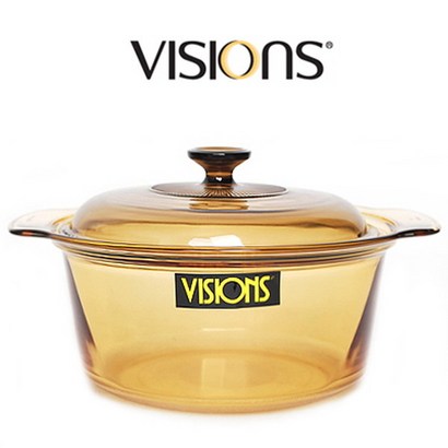 VISIONS 정품 대용량 비젼냄비 곰솥 내열냄비 유리냄비
