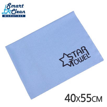 스마트크린 대형 안경크리너 40x55 블루