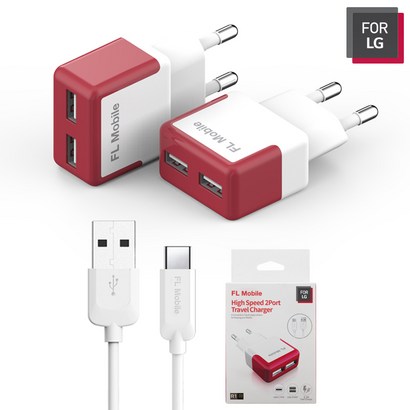 FOR LG USB 2포트 C타입 고속가정용충전기 21A 리뷰후기